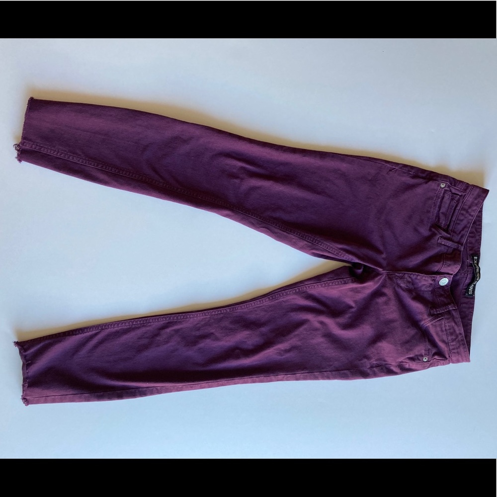 Express purple Stella legging size 6